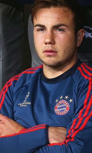 Gotze not happy with lack of first team action at Bayern